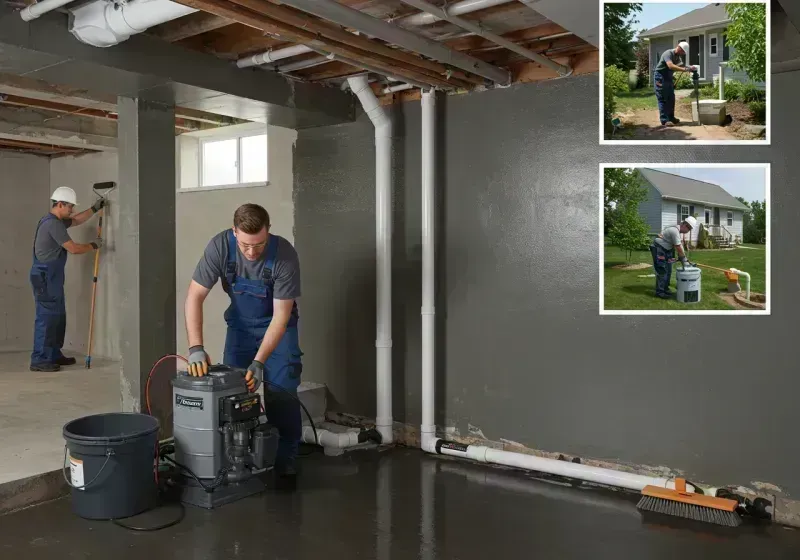 Basement Waterproofing and Flood Prevention process in Toledo, IL